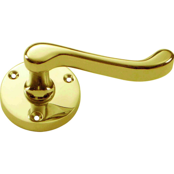 Victorian Schroll Latch(Round Plate)